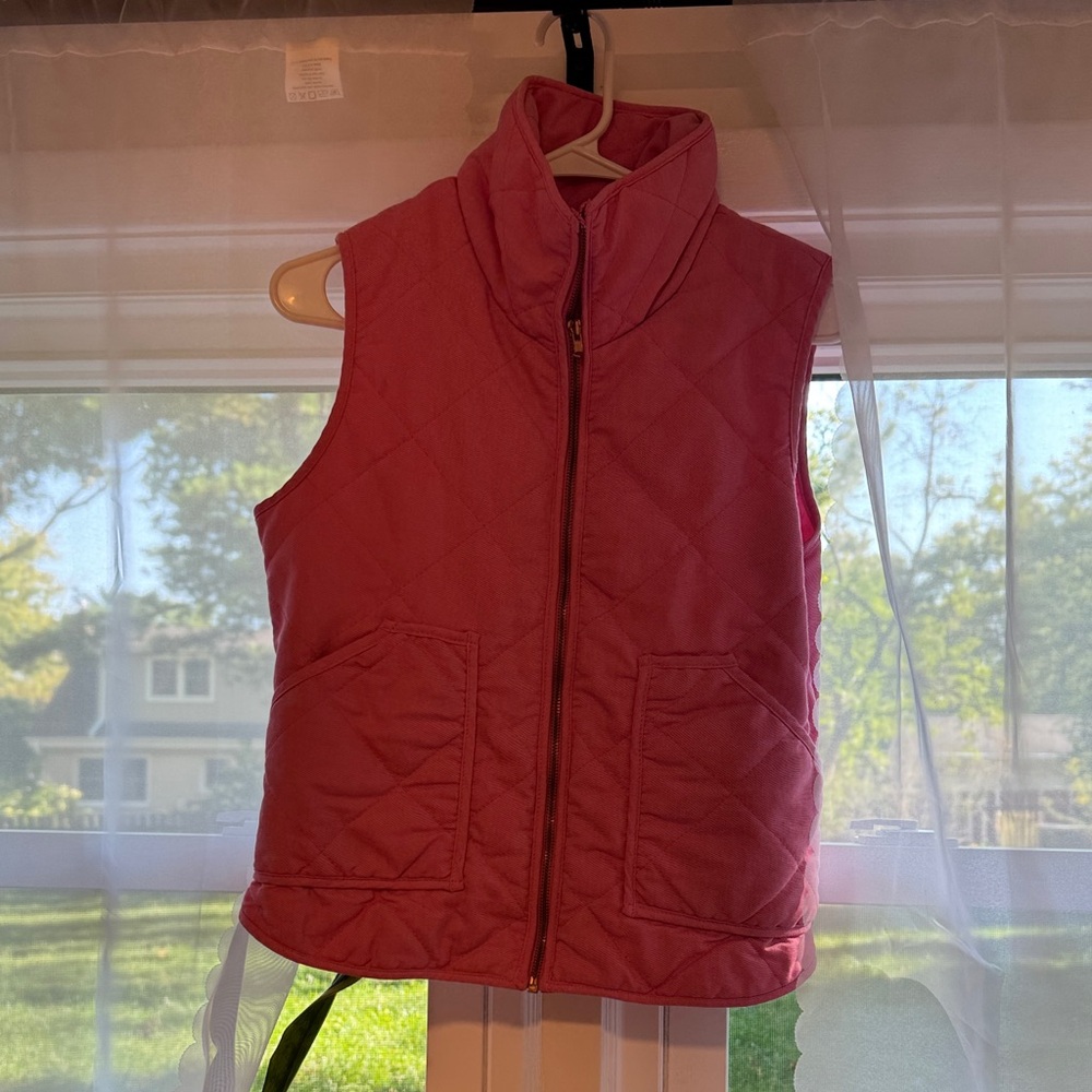 Quilted Pink Vest